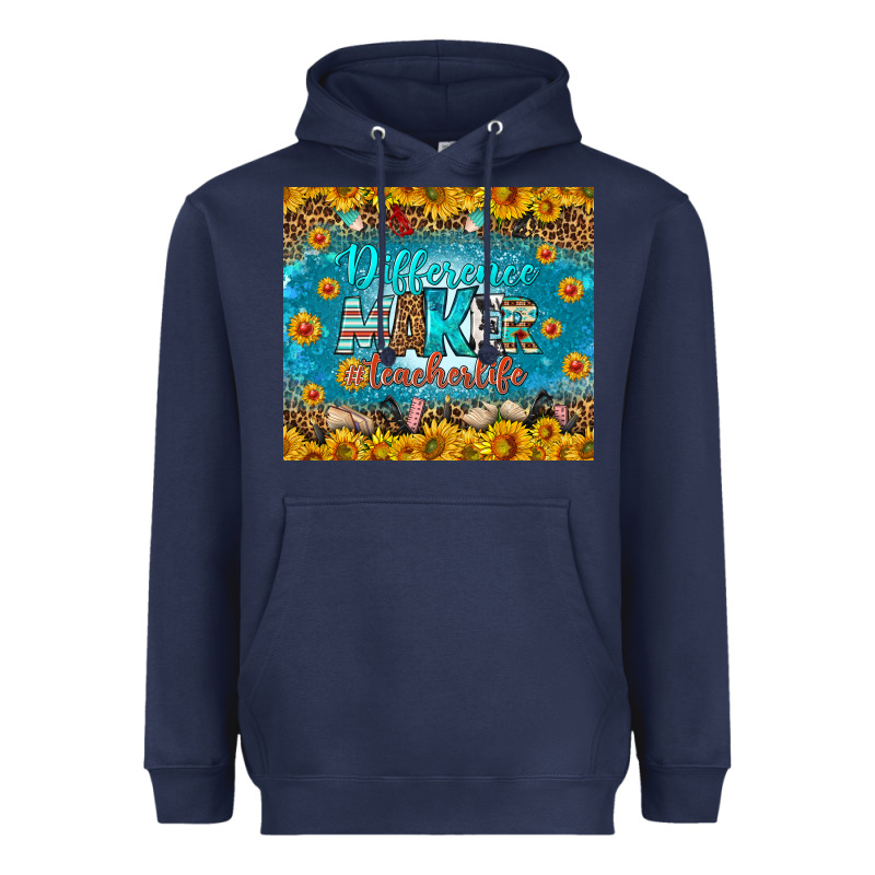 Difference Maker Teacher Life Tumbler Heavyweight Hoodie by BundleAndBundleShop | Teevron