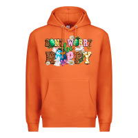 Carrot Easter Day Don't worry be hoppy Premium Hoodie - OliviaCreatesArt