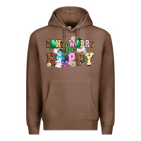 Chestnut Easter Day Don't worry be hoppy Premium Hoodie - OliviaCreatesArt