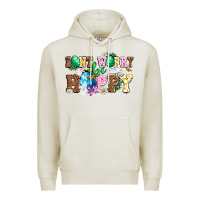 Oatmeal Heather Easter Day Don't worry be hoppy Premium Hoodie - OliviaCreatesArt