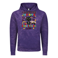 Cloud Purple i survived 100 days it's fine i'm fine Vintage Hoodie - Artiststas
