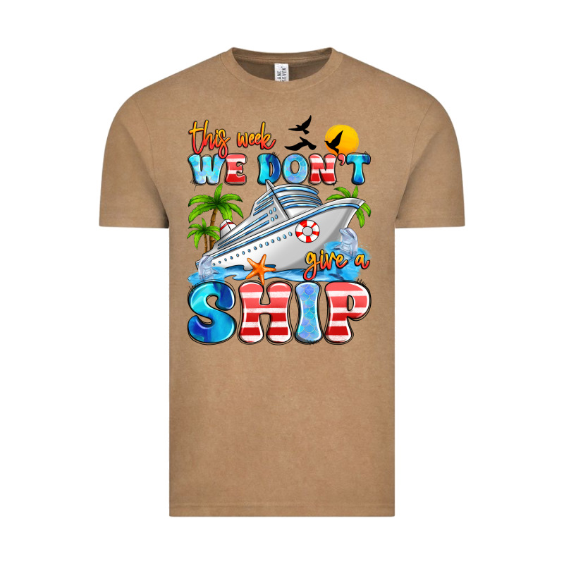 This Week We Don't Give A Ship Vintage Tee by Artiststas | Teevron