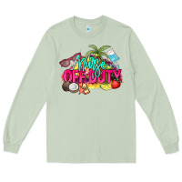 Matcha Nurse off duty Long Sleeve Tee - NancyCooperArtShop