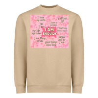 Mushroom i am enough with glitter Heavyweight Sweatshirt - TumblerDesignByShophia