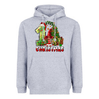 Heather Grey first christmas Heavyweight Hoodie - FaDigitalArtStudio