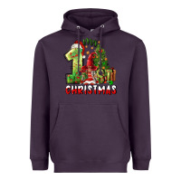 Plum first christmas Heavyweight Hoodie - FaDigitalArtStudio