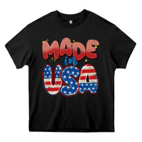 Black made in usa Heavy Core Tee - MaliasSmallBusiness
