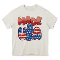 Cream made in usa Heavy Core Tee - MaliasSmallBusiness