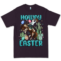 Plum howdy easter Premium Tee - MaliasSmallBusiness