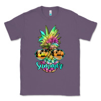 Lavender tie dye pineapple, summer Classic Tee - JahusDesignShop
