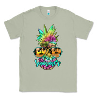 Matcha tie dye pineapple, summer Classic Tee - JahusDesignShop