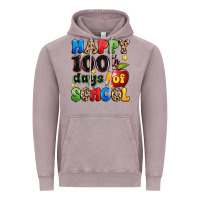 Vintage Zinc happy 100 th days of school Vintage Hoodie - Artiststas