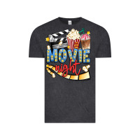 Vintage Black movie night Vintage Tee - Artiststas