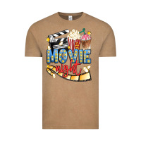 Vintage Coffee movie night Vintage Tee - Artiststas