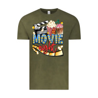 Vintage Olive movie night Vintage Tee - Artiststas