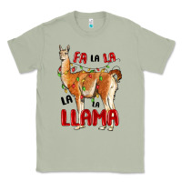 Matcha christmas llama Classic Tee - LillyAllenDesigns