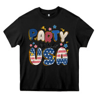 Black party in the usa Heavy Core Tee - MaliasSmallBusiness