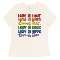 Bone love is love lgbtq Ladies Tee - MaliasSmallBusiness