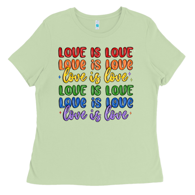 Love Is Love Lgbtq Ladies Tee by MaliasSmallBusiness | Teevron