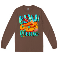 Chestnut Beach please Long Sleeve Tee - NancyCooperArtShop