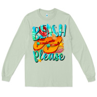 Matcha Beach please Long Sleeve Tee - NancyCooperArtShop