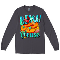 Smoke Beach please Long Sleeve Tee - NancyCooperArtShop