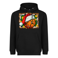 Black basketball christmas Heavyweight Hoodie - FaDigitalArtStudio