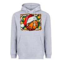 Heather Grey basketball christmas Heavyweight Hoodie - FaDigitalArtStudio