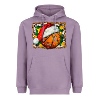 Lavender basketball christmas Heavyweight Hoodie - FaDigitalArtStudio