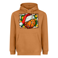 Meerkat basketball christmas Heavyweight Hoodie - FaDigitalArtStudio