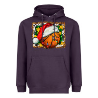 Plum basketball christmas Heavyweight Hoodie - FaDigitalArtStudio