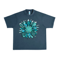 Midnight Navy winter sunflower Urban Heavy Tee - Jasminsmagicworld