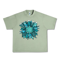 Oil Green winter sunflower Urban Heavy Tee - Jasminsmagicworld