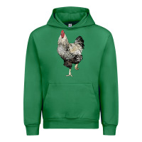 Emerald wyandotte rooster Urban Hoodie - LillyAllenDesigns