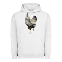 Wyandotte Rooster Urban Hoodie | Teevron