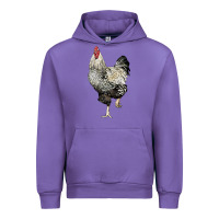 Tulip wyandotte rooster Urban Hoodie - LillyAllenDesigns