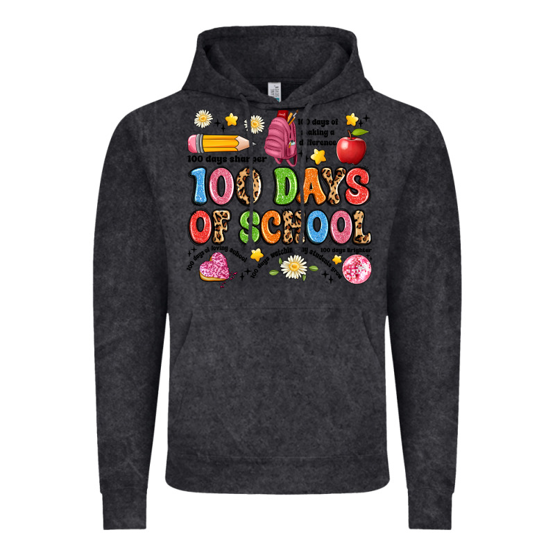100 Days Of School Vintage Hoodie by Artiststas | Teevron