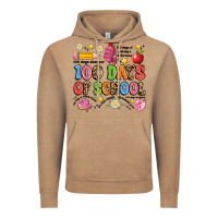 Vintage Coffee 100 days of school Vintage Hoodie - Artiststas