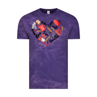 Cloud Purple bake tools heart Vintage Tee - Artiststas