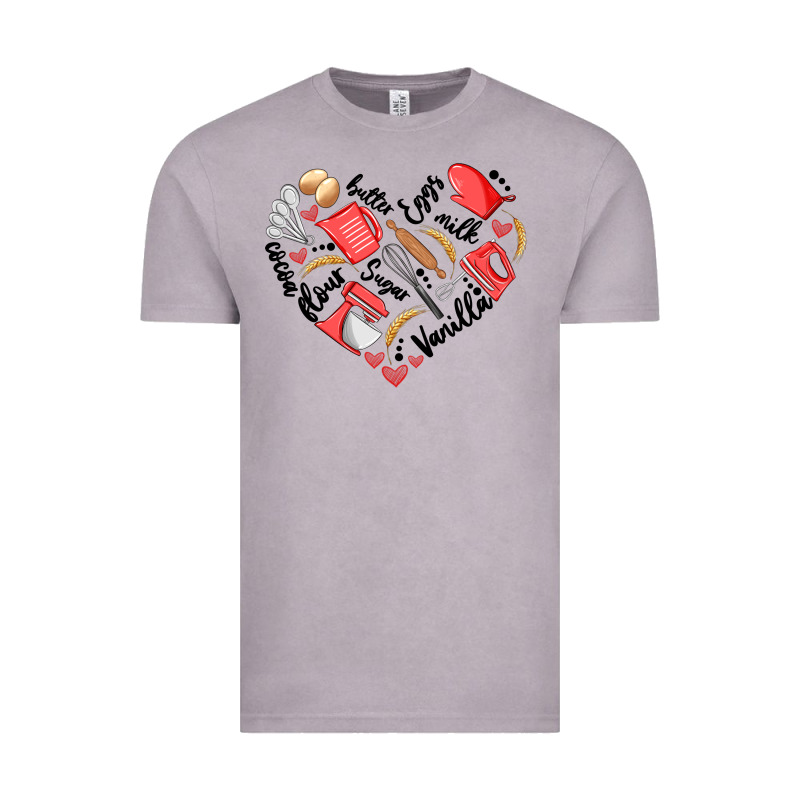 Bake Tools Heart Vintage Tee by Artiststas | Teevron