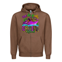 Chestnut mardi gras cruise squad Zipper Hoodie - OliviaCreatesArt