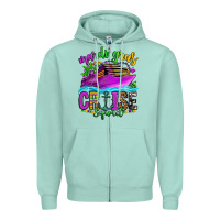 Mardi Gras Cruise Squad Zipper Hoodie | Teevron