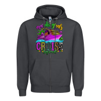 Smoke mardi gras cruise squad Zipper Hoodie - OliviaCreatesArt