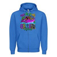 True Royal mardi gras cruise squad Zipper Hoodie - OliviaCreatesArt