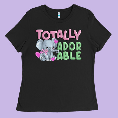 Totally Adorable Ladies Tee Designed By Maliassmallbusiness