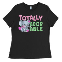 Black totally adorable Ladies Tee - MaliasSmallBusiness