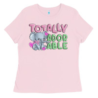 Bubblegum Pink totally adorable Ladies Tee - MaliasSmallBusiness