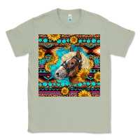 Matcha Haflinger Horse Aztec Classic Tee - LillyAllenDesigns