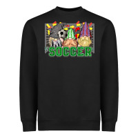 Black soccer gnomies Heavyweight Sweatshirt - HowdyJamesFarm