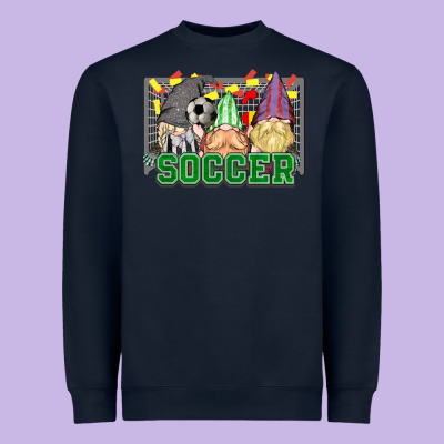 Soccer Gnomies Heavyweight Sweatshirt Designed By Howdyjamesfarm